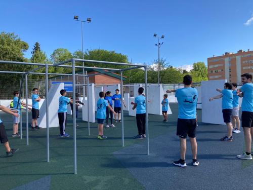 Jornada Parkour. 22 de abril de 2023.