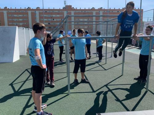 Jornada Parkour. 15 de abril de 2023