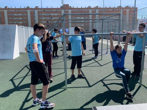 Jornada Parkour. 15 de abril de 2023