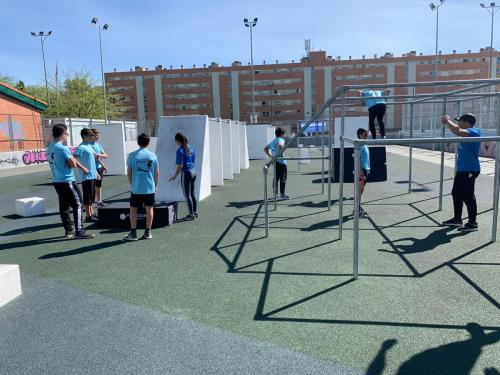 Jornada Parkour. 15 de abril de 2023