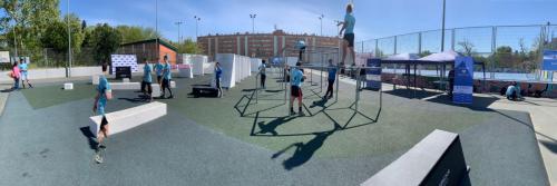 Jornada Parkour. 15 de abril de 2023