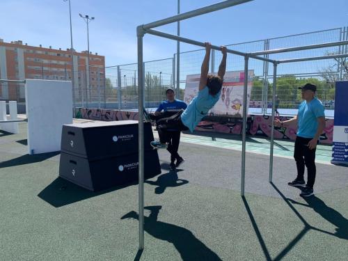 Jornada Parkour. 15 de abril de 2023