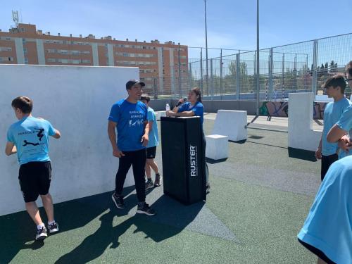 Jornada Parkour. 15 de abril de 2023