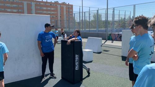 Jornada Parkour. 15 de abril de 2023